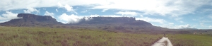 Monte Roraima visto da trilha