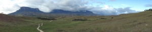 Monte Roraima visto da trilha